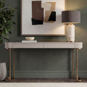 Jamille Cream Console Table